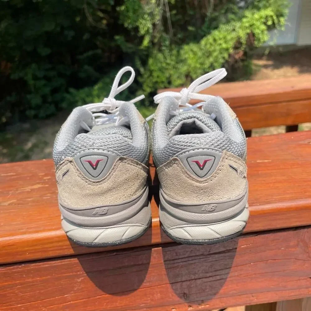 New balance 990 Toddler 10 Grey and White Trainers
